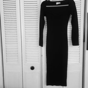 Modern Citizen, Black, Knit Dress